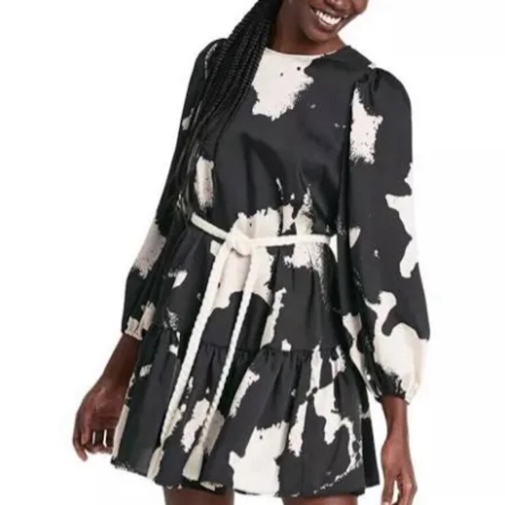 Alexis x Target Black Tiered Dress